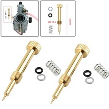 2PCS Air Fuel Mixture Screw Idle,Speed Adjustment Screw,For Mikuni VM22-Carb