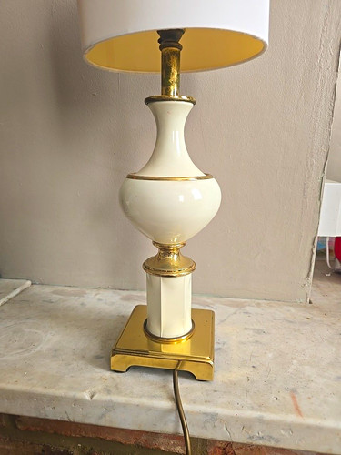 Antique ceramic gold brass - gold,