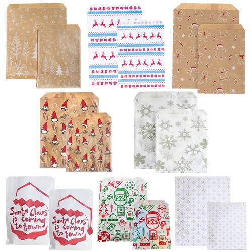 Christmas paper bags - christmas, counter
