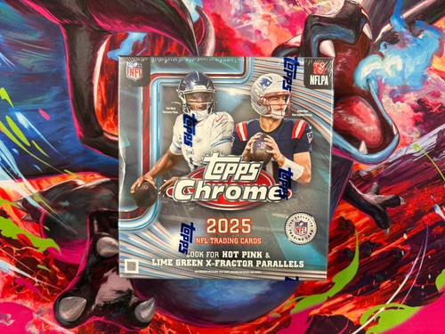 2025 topps chrome football - chrome®,