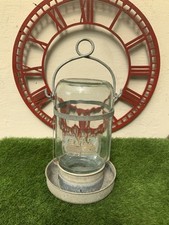 Vintage Eltex Glass/Metal Water Feeder GT229