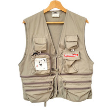 Vintage Bob Church & Co Fly Fishing / Hunting Vest Gilet Jacket - Size S