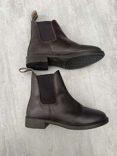 Brogini brown leather chelsea