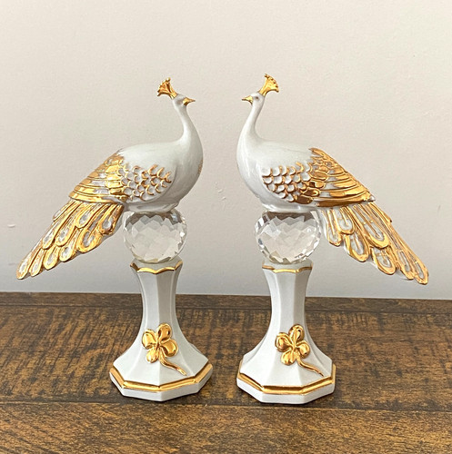 Capodimonte porcelain gold - porcelain,