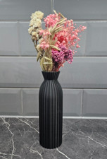 3D Printed Vase - Modern Design - Vase for Faux or Dried Flowers