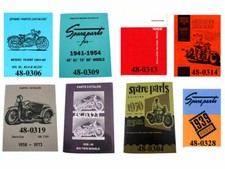 Flat Head Parts Book Set for