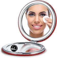 Compact Mirror with 1X/10X
