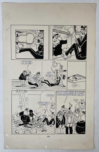 Cars original comic artwork - l,