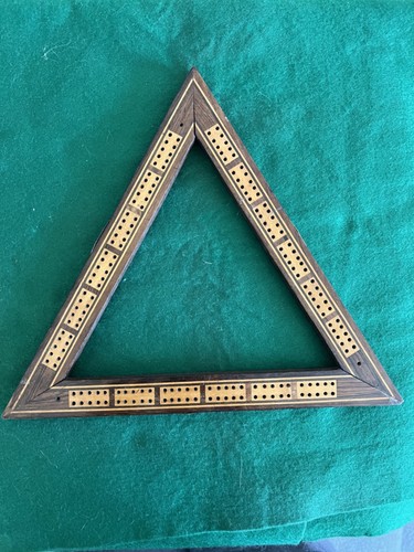 Antique wood inlaid - antique, triangle