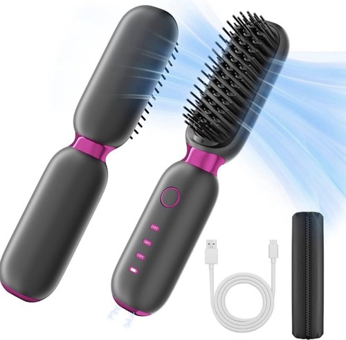 Cordless hair curling - hair,
