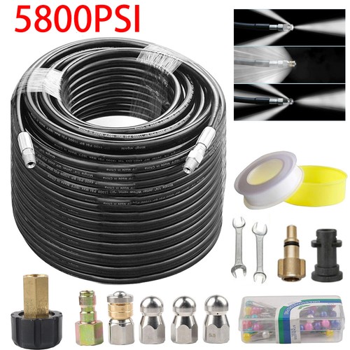 100ft sewer jetter nozzles - 100ft,