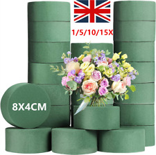 10x Round Floral Foam Blocks