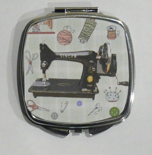 Compact mirror sewing - compact, mirror,