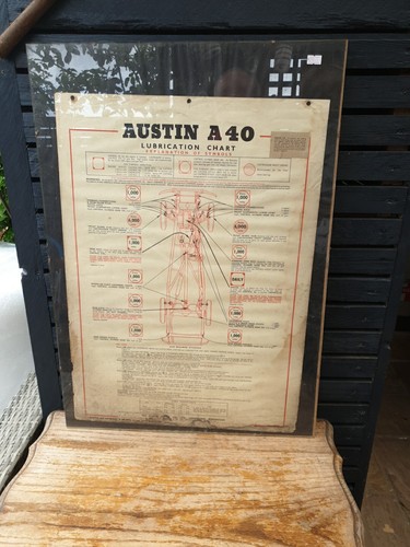 Austin a40 lubrication - a40,
