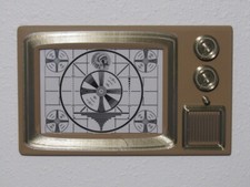 Vintage Retro Old 1950s T.V