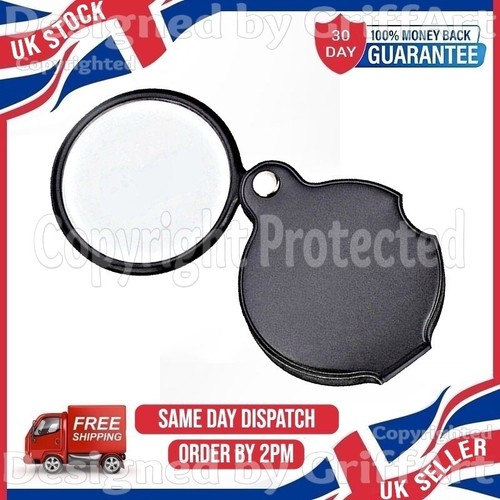 Small folding magnifier glass - small,
