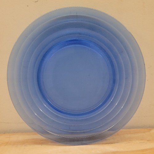Vintage cobalt blue depression - blue,