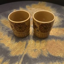 2 Palissy Sierra Royal Worcester Vintage Egg Cups 