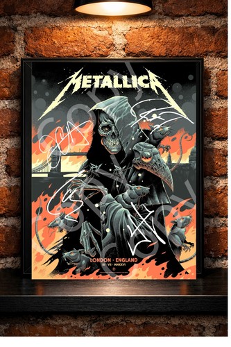 Metallica 2026 tour - tour, poster