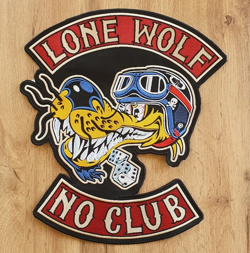 Lone wolf club large - wolf,