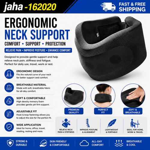 Soft foam neck collar support - neck,
