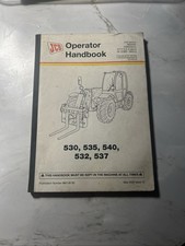 JCB Model 530, 535, 540, 532, 537 Operator Handbook