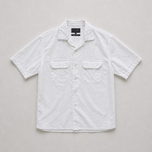 Beams plus open collar - collar, shirt