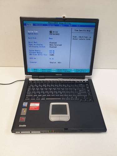 Blue toshiba satellite - toshiba, a30
