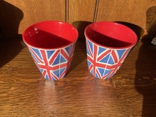 Emma Bridgewater Union Jack Melamine Cups X 2