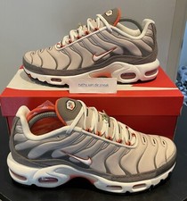 ? B.NEW 2021 NIKE AIR MAX PLUS TN BEIGE ORANGE ‘FIRST USE’ TRAINERS UK 8 / 90