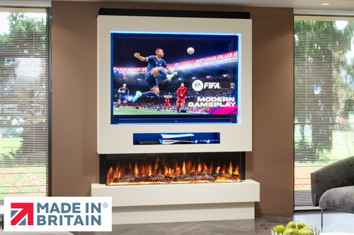 Pre built media wall - (p8), |
