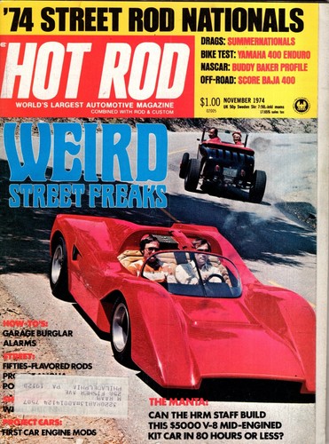 Hot rod magazine - magazine, november