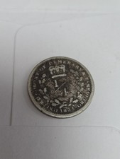 1835 William VI UNITED COLONY OF DEMERARY & ESSEQUIBO 1/4 Guilder