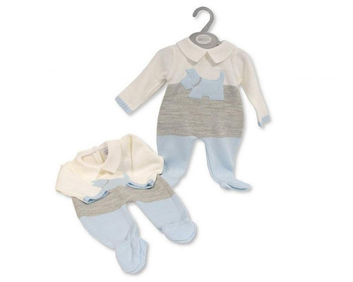 Spanish baby boys knitted - boys, dog