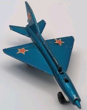 Matchbox Lesney SP6 MIG 21 Model Soviet USSR Jet Fighter circa 1973