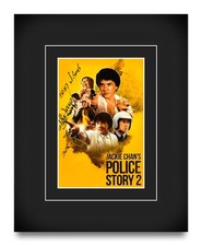 Jackie Chan Signed 10x8 Photo