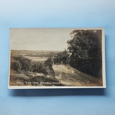 Brightlingsea Postcard C1920 Real Photo Essex Gypsy Caravan Church Road