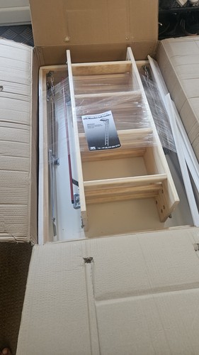 Deluxe wooden loft ladder - wooden, 1100
