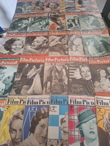 Vintage film pictorial - x,