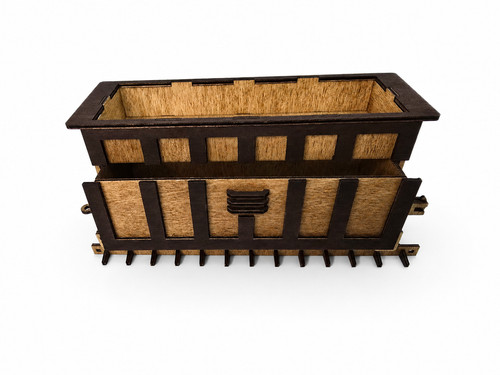 Handmade railway wagon bench - railway,