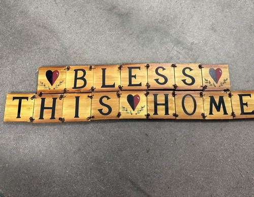 Vtg bless this - this, home