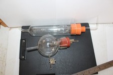 2 x Large laboratory Tubes/FLASKs  With internal elements 38cm and 22cm long