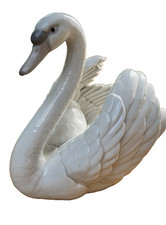 Lladro Daisa Swan Ceramic Figurine Collectible