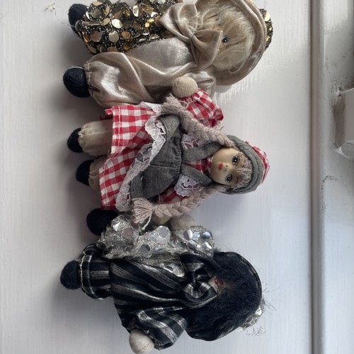Vintage porcelain clown - clown, doll