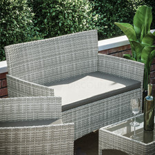 SALE 4 Piece Rattan Set Garden