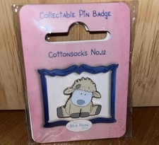 Me To You My Blue Nose Friends Collectors Metal Pin Badge - Cottonsocks the Lamb