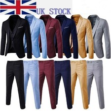 Men's Suits One Button Slim