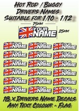 18 x RC Personalised Name