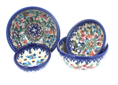 Blue rose polish pottery - polish,
