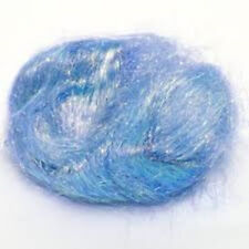 10g Angelina Fibre   Heat Bondable Crafts Fusible Felting Cobalt sparkle